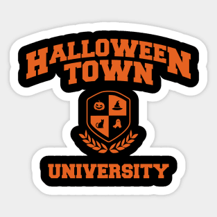 Halloween Town University Sticker